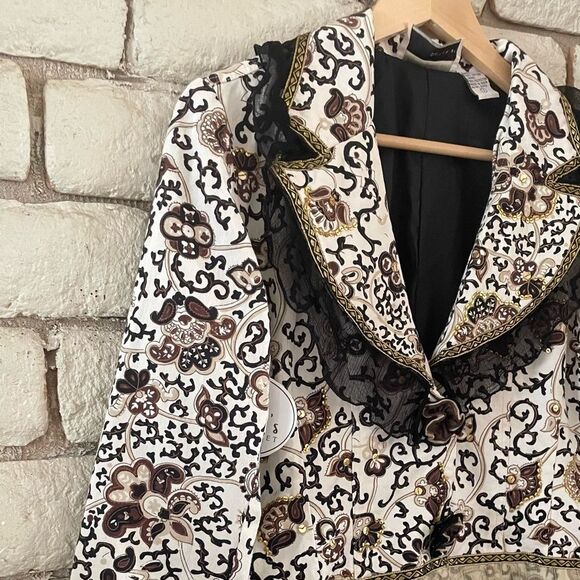 Carrie Allen Women's Patterned Jacket - Picture 4 of 12